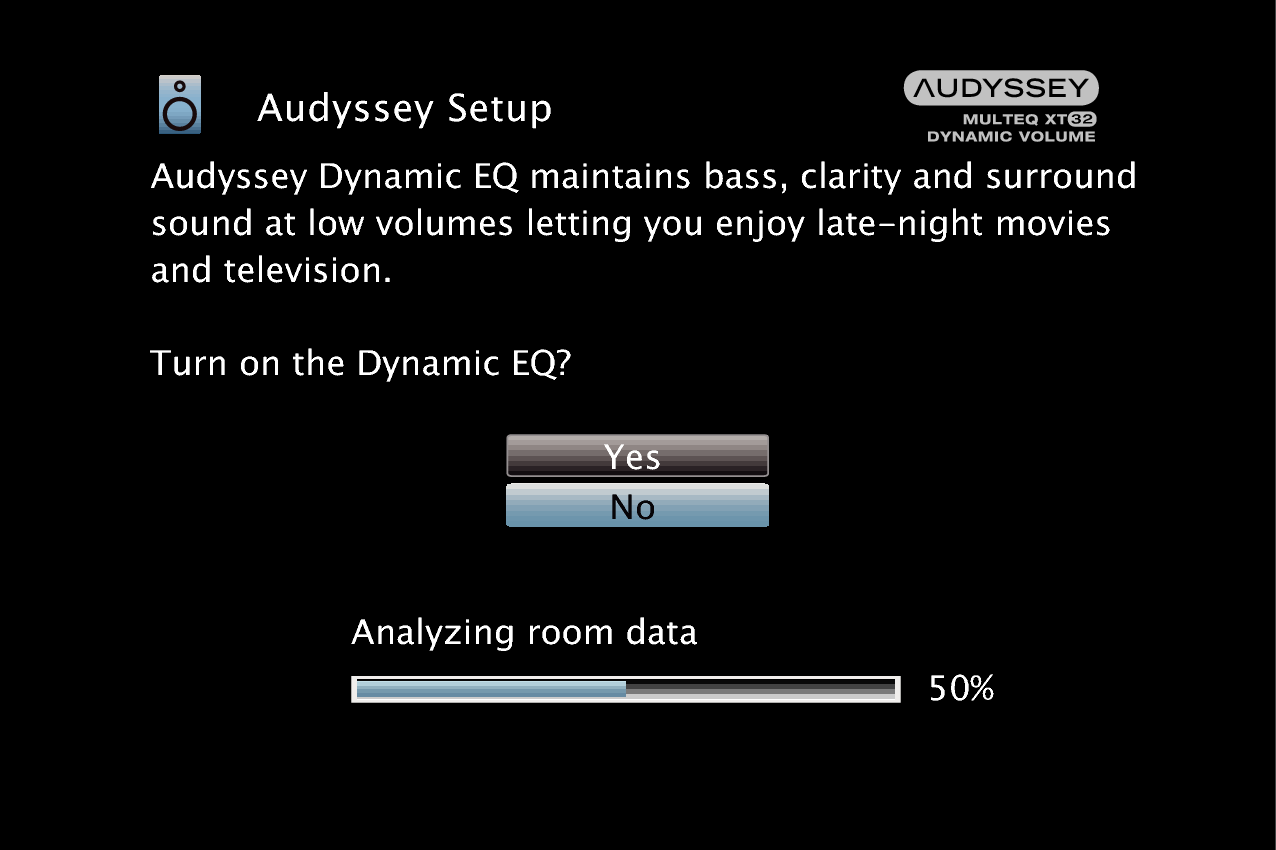 GUI AudysseySetup12 MultEQ XT32